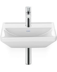 Duravit D-Neo hand washbasin 0738450041 45x33.5cm, without overflow, tap platform, 2000 tap hole, punched out