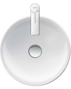 Duravit D-Neo countertop washbasin 23714000701 40cm, white wondergliss, without overflow, without tap hole