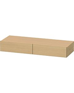Duravit DuraStyle drawer shelf DS827103030 120 x 44 cm, 2 drawers, natural oak, with console support