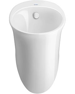 Duravit White Tulip suction urinal 2817302007 32x34cm, inlet from behind, outlet horizontal, with fly, white HygieneGlaze