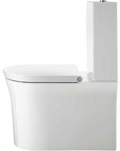 Duravit White Tulip stand washdown WC 2197092000 37x65cm, for attached cistern, for combination, white Hygiene Glaze