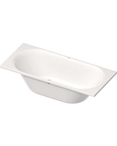 Duravit D-Neo rectangular bath 700476000000000 180 x 80 x 46 cm, built-in version, 2 back rests, white