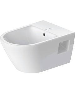 Duravit D-Neo wall Bidet 22951500001 white wondergliss, with tap hole and overflow