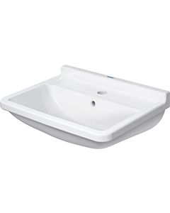 Duravit Starck 3 Waschtisch 0300600000 60 x 45 cm, weiss, mit Hahnloch und Überlauf