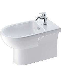 Duravit no. 2000 standing Bidet 2297100000 37x65cm, with tap hole, overflow, tap hole bank, white