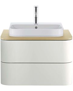 Duravit Happy D.2 lavabo 2360500000 50 x 40 cm, sol, 2000 trou de coulée, avec trop - plein, de robinetterie, blanc