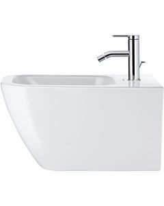Duravit Happy D.2 wall Bidet 22581500001 white, wondergliss, with overflow, 1 cock hole