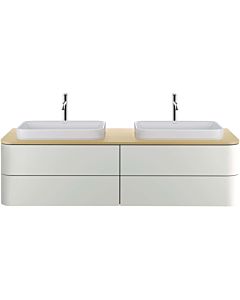 Duravit Happy D.2 washbasin 2359600000 60 x 40 cm, ground, without tap hole, overflow, tap hole bench, white