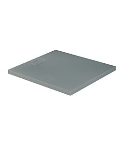 Duravit Rechteck-Duschwanne 720166180000000 100 x 90 x 5 cm, Beton grau