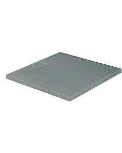 Duravit square shower 720167180000000 100 x 100 x 5 cm, concrete grey