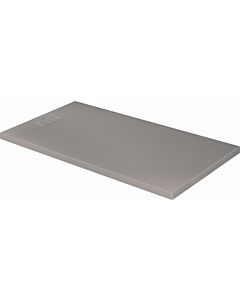 Duravit rectangular shower 720218180000000 160 x 90 x 5 cm, concrete grey