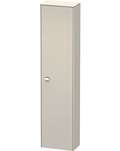Duravit Brioso cabinet BR1320R1091 420x1770x240mm, Taupe , door right, handle chrome