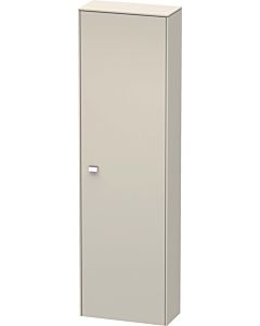 Duravit Brioso cabinet BR1321R1091 520x1770x240mm, Taupe , door right, handle chrome