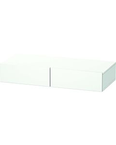 DuraStyle Duravit match0 DS827001818 100 x 44 cm, 2 tiroirs, blanc mat, avec support console