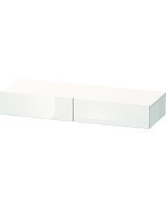 DuraStyle Duravit match0 DS827101843 120 x 44 cm, 2 tiroirs, blanc mat / basalte mat, avec support console