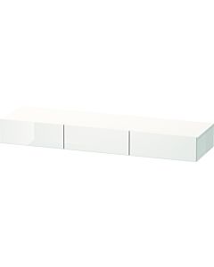 DuraStyle Duravit match0 DS827201843 150 x 44 cm, 3 tiroirs, blanc mat / basalte mat, avec support de console