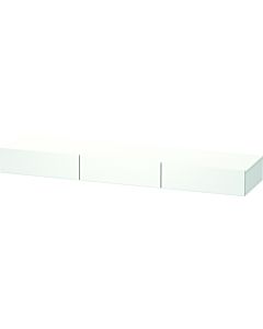 DuraStyle Duravit match0 DS827301818 180 x 44 cm, 3 tiroirs, blanc mat, avec support console