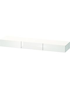 DuraStyle Duravit match0 DS827302222 180 x 44 cm, 3 tiroirs, blanc haute brillance, avec support console