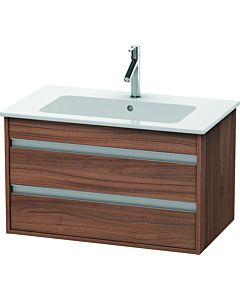 Duravit Ketho vanity unit KT642907979 80 x 47.5 cm, natural walnut, 2 drawers, wall-hung