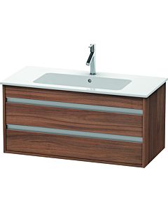 Duravit Ketho vanity unit KT643007979 100 x 47.5 cm, natural walnut, 2 drawers, wall-hung