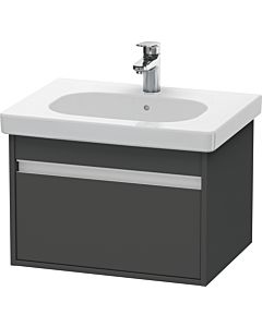 Duravit Ketho Waschtischunterschrank KT667004949 60 x 41 x 45,5 cm, Graphit Matt, für D-Code 034265