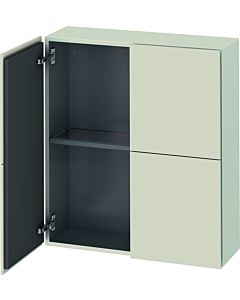 Duravit L-Cube medium tall cabinet LC116709191 70x24.3x80cm, 2 doors, matt taupe