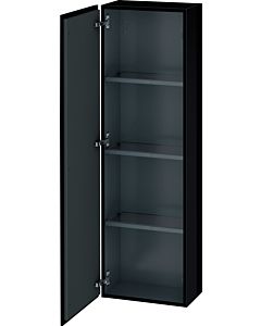 L-Cube Duravit high cabinet LC1168L4040 40x24.3x132cm, door on the left, black high gloss