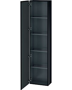 Duravit L-Cube cabinet LC1170L4040 40x24.3x176cm, door on the left, black high gloss