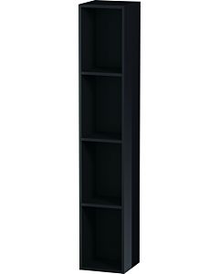 Duravit L-Cube Regalelement LC120504040 18x18cm, 4 Fächer, vertikal, schwarz hochglanz
