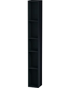 Duravit L-Cube LC120604040 18x18x140cm, 5 compartiments, vertical, noir brillant