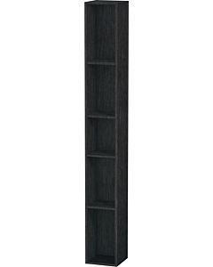 Duravit L-Cube element LC120607272 18x18x140cm, 5 compartments, vertical, brushed dark oak