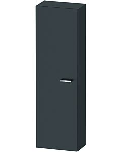 Duravit Meuble Duravit hauteur XBase XB1143L4949 40x132x24,3cm, articulé à gauche, graphite mat, 1 porte