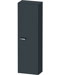 Duravit XBase Halbhochschrank XB1143R4949 40x132x24,3cm, Anschlag rechts, graphit matt, 1 Tür