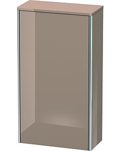 Duravit XSquare Duravit XSquare cabinet XS1303L8686 50x88x23,6cm, door left, cappuccino high gloss