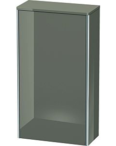 Duravit XSquare Halbhochschrank XS1303L8989 50x88x23,6cm, Tür links, Flannel Grey hochglanz