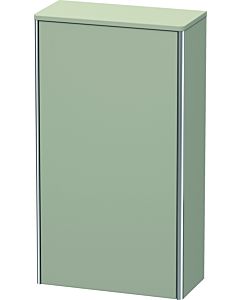 Duravit XSquare Halbhochschrank XS1303R6060 50x88x23,6cm, Tür rechts, Taupe seidenmatt