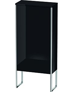 Duravit armoire Duravit haute XSquare XS1304L4040 50x88x23,6cm, porte gauche, debout, noir très brillant