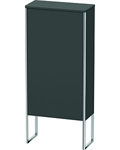 Duravit XSquare Duravit XSquare cabinet XS1304L4949 50x88x23,6cm, door left, standing, graphite matt