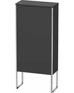 Duravit XSquare cabinet XS1304R4949 50x88x23.6cm, door on the right, standing, Graphit matt