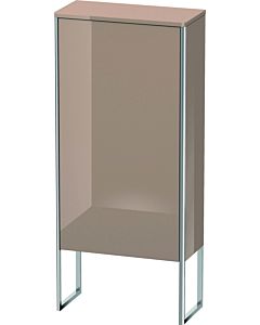 Duravit XSquare cabinet XS1304R8686 50x88x23.6cm, door on the right, standing, cappuccino high gloss