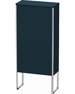 Duravit XSquare cabinet XS1304R9898 50x88x23.6cm, door on the right, standing, Nachtblau seidenmatt