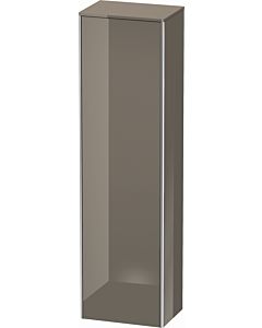 Duravit XSquare cabinet XS1313R8989 50x176x35.6cm, right door, Flannel Grey hochglanz