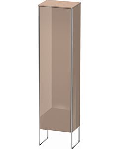 Duravit XSquare cabinet XS1314L8686 50x176x35,6cm, door left, standing, cappuccino high gloss