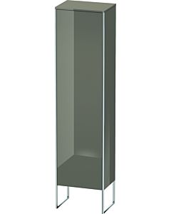 Duravit XSquare cabinet XS1314L8989 50x176x35,6cm, door left, standing, Flannel Grey hochglanz