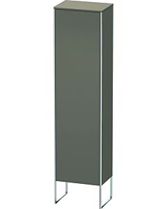 Duravit XSquare cabinet XS1314L9090 50x176x35,6cm, door left, standing, Flannel Grey seidenmatt