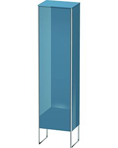 Duravit XSquare Hochschrank XS1314R4747 50x176x35,6cm, Tür rechts, stehend, Stone Blue hochglanz