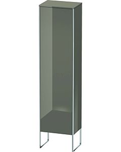 Duravit XSquare cabinet XS1314R8989 50x176x35.6cm, right door, standing, Flannel Grey hochglanz