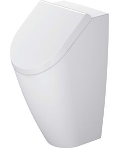 Duravit Me by Starck suction urinal 2812302600 30 x 35 cm, without fly, inlet from behind, white / white silk matt