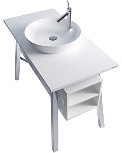 Duravit Cape Cod washbasin 2328483200 Ø 48 cm, with tap hole, without overflow, with tap island, white satin matt
