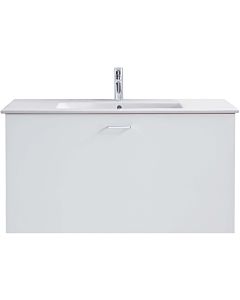 Duravit XBase vasque XB603101818 80x44x47,5cm, blanc mat, 1 tiroir